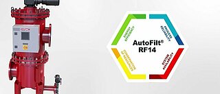 AutoFilt® RF14 da HYDAC é rápido, robusto e confiável.