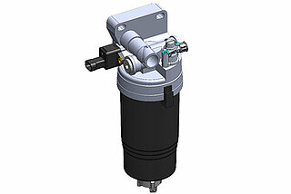 Diesel filtration module