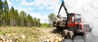 HYDAC componenten en systemen voor bosbouwmachines