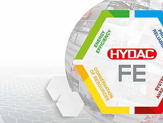 Logo HYDAC Ingegneria dei fluidi