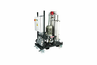Modulare Entwässerungssysteme für Hydraulik- & Prozessfluide