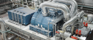 Steam turbine for a thermal power plant