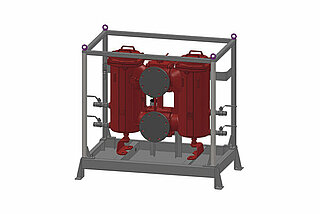Modulare & autark arbeitende Spül- & Filtrationssysteme zum externen Spülen oder zur Nebenstromfiltration