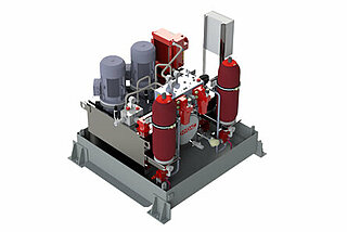Sistemas hidráulicos estandarizados de HYDAC para turbinas de control electrohidráulico