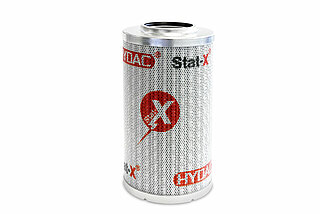 Filtrelement Stat-X® gegen elektrostatische Entladung bei niedrig leitfähigen Ölen.