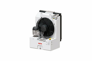 Kompakte Flüssigkeits-Luft-Kühlsysteme kühlen Kreisläufe mit Wasser-Glykol oder Mineralöl.