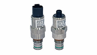 HYDAC Virtual Fluid Lab sensors with CAN bus or IO-Link interface